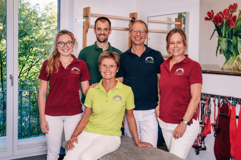 Die Rezeption der Praxis für Physiotherapie am Erphobogen in Münster